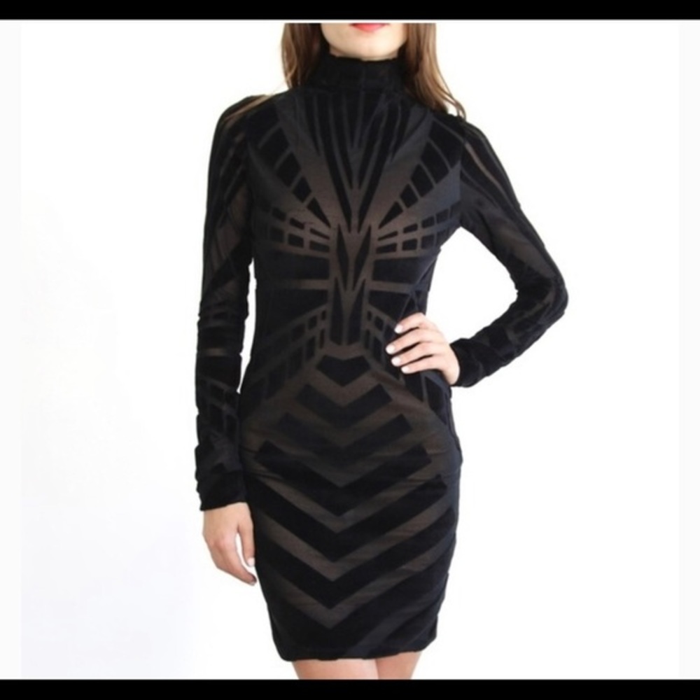 𝅺BLESS'ED ARE THE MEEK vista knit bodycon NWOT